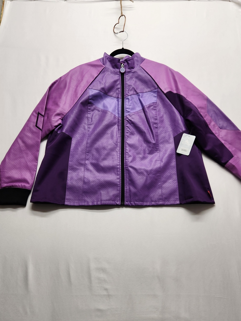 ⭐️NWT Disney Store Marvel Hawkeye Kate Bishop Cosplay Faux Leather Jacket 2X